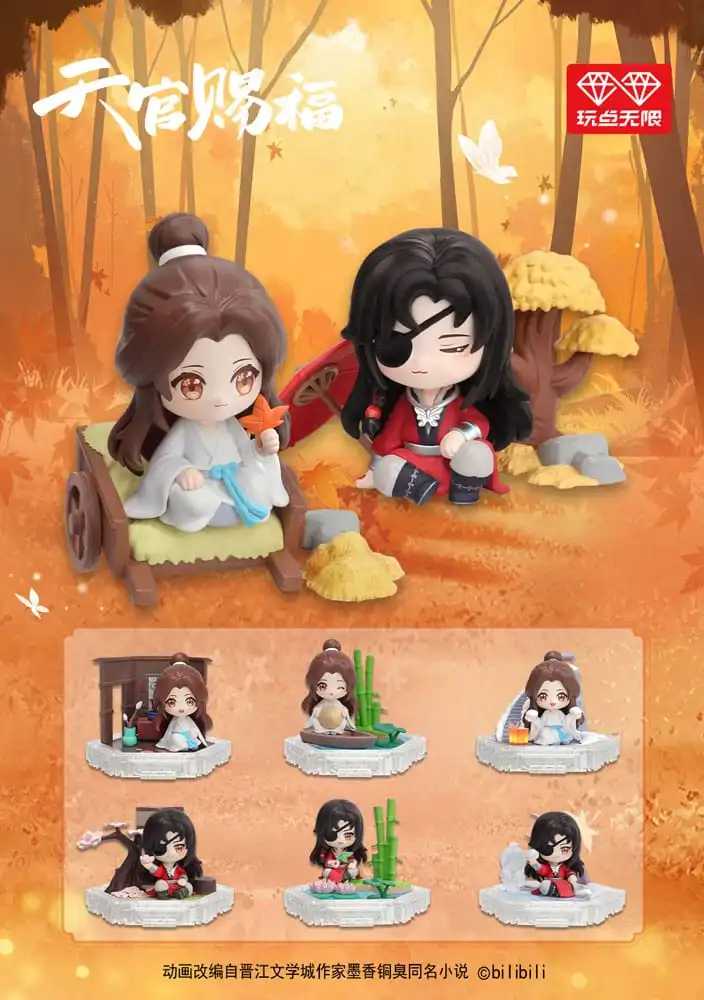Heaven Official's Blessing Mini Figures Four Season Companion Series 9 cm - 1 unidade